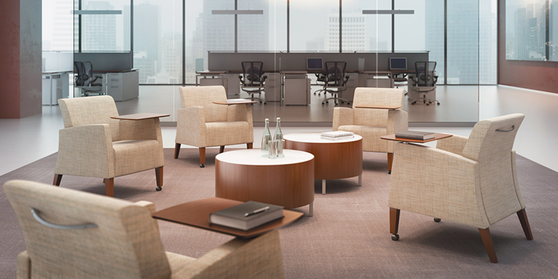 Commercial Environments can create the ideal work environment for your workplace with beautiful yet functional seating furniture options. 